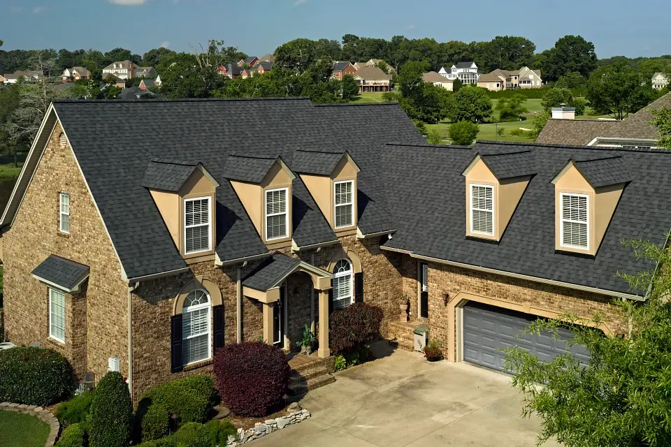 landmark pro shingles on a house landmark pro shingles on a house